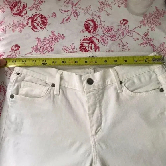 Citizen of Humanity Womens White Straight Leg S-28 - Picture 8 of 8